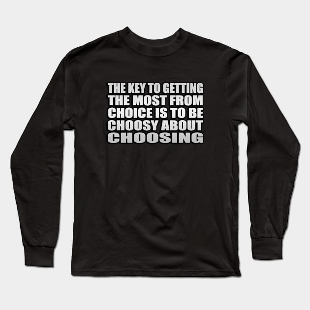 The key to getting the most from choice is to be choosy about choosing Long Sleeve T-Shirt by Geometric Designs